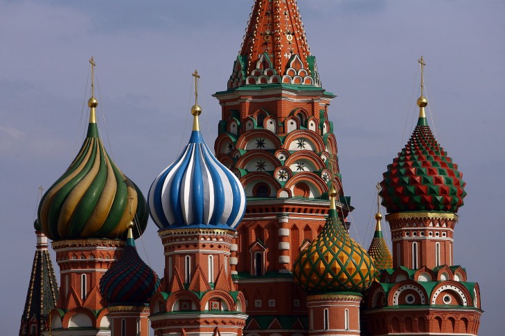 Cathedral of Saint Basil on the Red Square in Moscow, Russia. (Photo by Julian Finney/Getty Images)