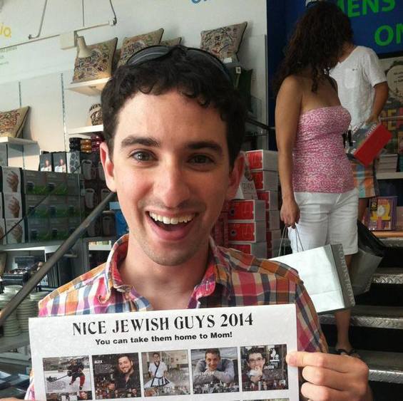 Four Questions with Jason Horowitz, Nice Jewish Guy Calendar PinUp