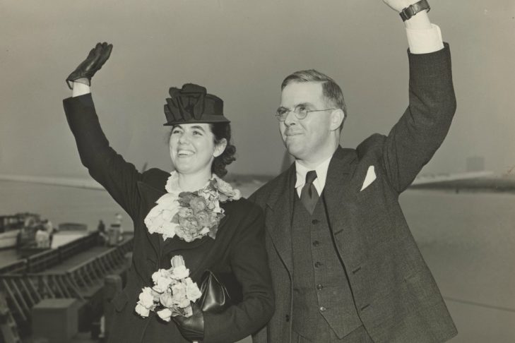 Martha and Waitstill Sharp in 1939 (Photo credit: Andover Harvard Theological Library)