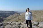 Stephanie Roch visited the ancient city Gamla, on the Golan Heights, during a trip to Israel. Roch, a Somerville resident who is from New Hampshire, was on a 10-day trip last year.