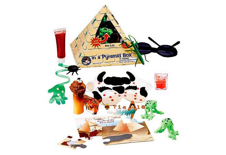 Rite Lite Passover Bag of Plagues for Pesach Seder Fun for Kids and Family 