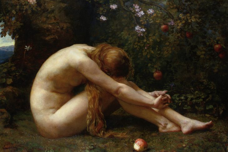 “Eve” by Anna Lea Merritt (1844-1930)