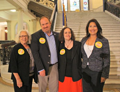 Massachusetts Coalition to Prevent Gun Violence leaders