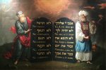 “Moses and Aaron with the 10 Commandments” by Aron de Chaves