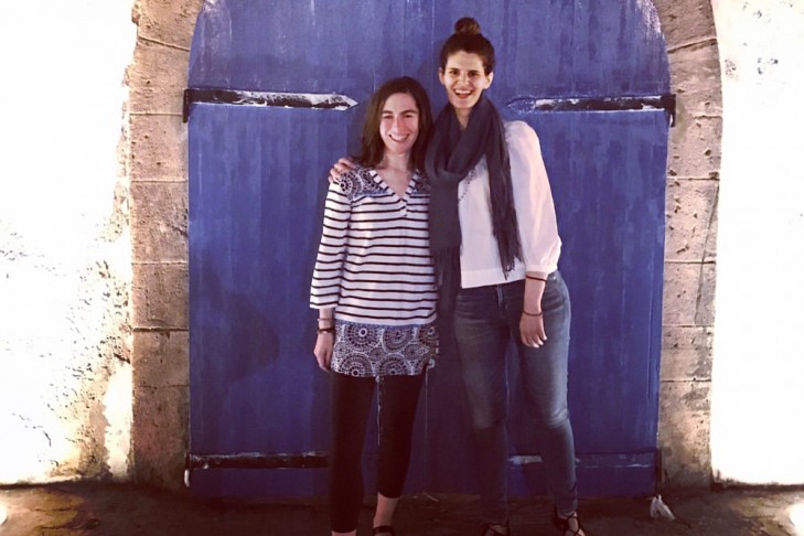 Sophie, left, and Joan in Morocco (Courtesy photo)