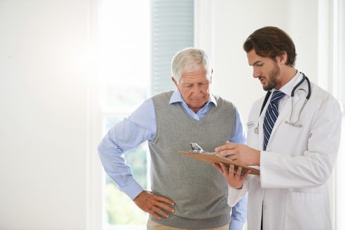 Doctor and senior/elderly patient (Photo: AJ_Watt/iStock)