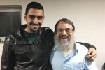 Shadi Abu Awwad, left, and Rabbi Hanan Schlesinger (Courtesy photo)