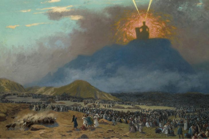Moses on Mount Sinai by Jean-Léon Gérôme