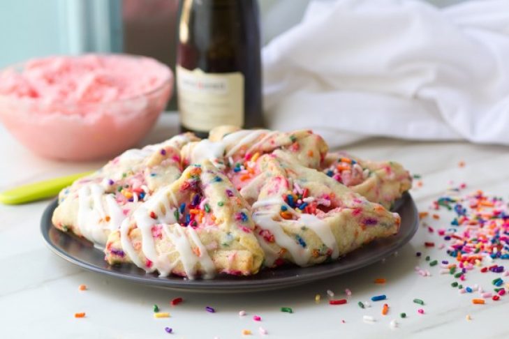 Strawberry-Champagne-Rainbow-Hamantaschen Photo: What Jew Wanna Eat?