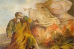 “God Appears to Moses in Burning Bush” by Eugene Pluchart