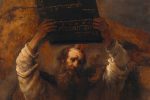 “Moses Smashing the Tablets of the Law” by Rembrandt