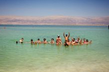 Floating in the Dead Sea (Photo: Pam Abrahams)
