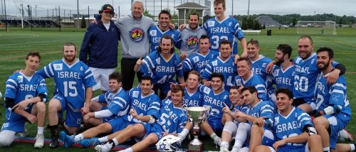 Team Israel at the 2018 Heritage Cup in Rhode Island (Courtesy photo)
