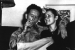 Woody Guthrie and his second wife, Marjorie (Courtesy photo)