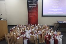 Care packages at the CJP Women’s Philanthropy event (Courtesy photo)