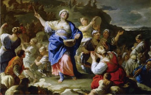 “The Song of Miriam” by Luca Giordano
