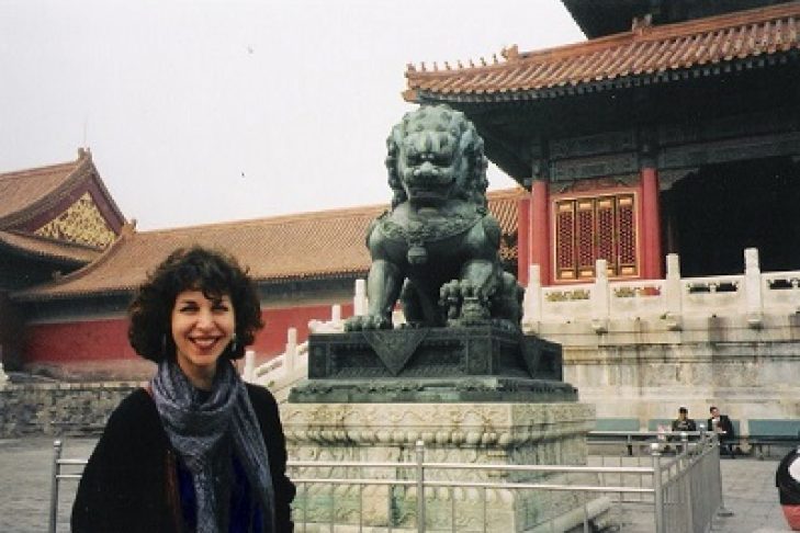 Robyn Helzner in the Forbidden City in Beijing (Courtesy photo)