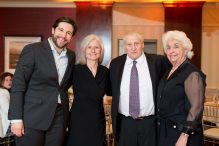From left: Adam Berman, Betsy Mullen, Barry Berman and Gilda Richman (Courtesy photo)