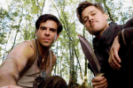 Eli Roth and Brad Pitt in “Inglourious Basterds” (Promotional still)