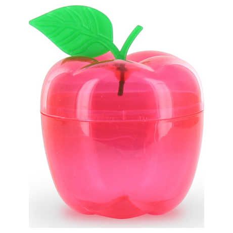 Plastic Red Apple Honey Pot