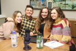 From left: Ryann Bloom, Josh May, Ariella Honig and Rachel Kesser (Photo: Jewish Teen Initiative)