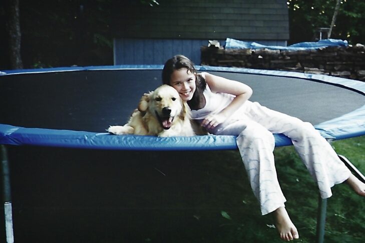Shaney Wacks during the summer before seventh grade, a few months before her diagnosis (Courtesy Shaney Wacks)