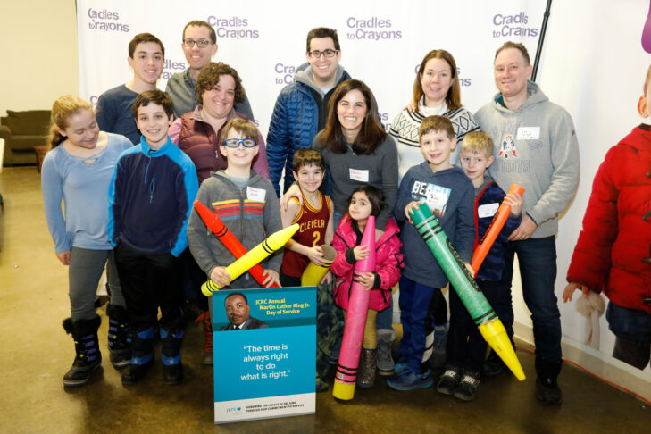 Volunteers at Cradles to Crayons (Courtesy photo)