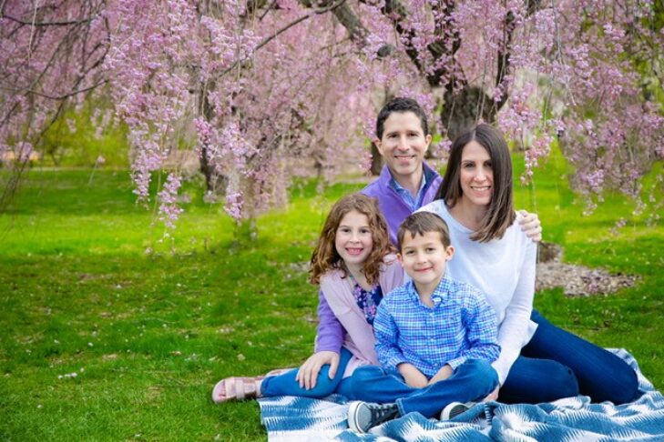 Lori Weiss and her family (Courtesy photo)