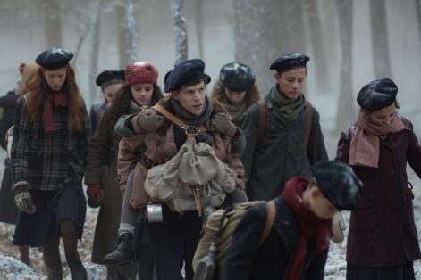 Jesse Eisenberg in “Resistance” (Promotional still: IFC Films)