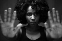 Ayala Ingedashet performing in the video “Flesh & Blood” (Promotional still)