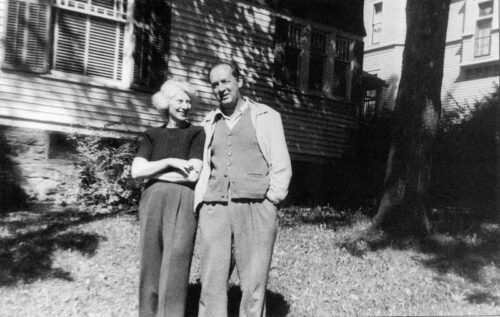 Vladimir and Vera Nabokov outside their rented home in Ithaca, N.Y., in 1951 Vladimir and Vera Nabokov (Courtesy of The Estate of Vladimir Nabokov)