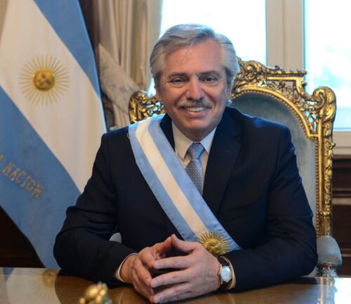 President of Argentina, Alberto Fernández (Courtesy photo)