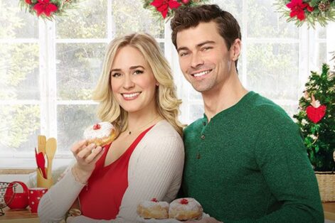 Brittany Bristow and Matt Cohen in Hallmark Channel’s “Holiday Date” (Courtesy Crown Media Family Networks)