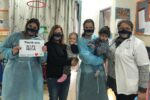 Adi Negev staff wear face masks from Rafi Nova (Courtesy photo)