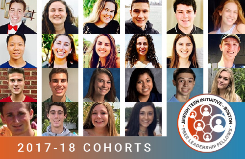2017-18 Jewish Teen Initiative Peer Leadership Fellows