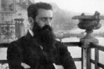 Theodor Herzl in Basel, Switzerland, at the First Zionist Congress (Courtesy photo: Central Zionist Archive/Simon Wiesenthal Center)