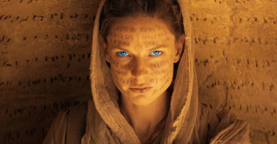 Rebecca Ferguson as Lady Jessica in “Dune”