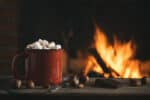 Hot Chocolate Cocoa Marshmallows Winter Bonfire Cozy