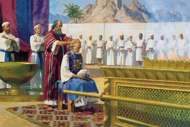 “Moses Calls Aaron to the Ministry” by Harry Anderson