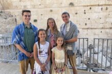 The Brosgol kids in Jerusalem (Courtesy photo)