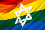 A Flag at London Gay Pride with the Star of David