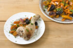Tzimmes Chicken with Apricots, Prunes, and Carrots
