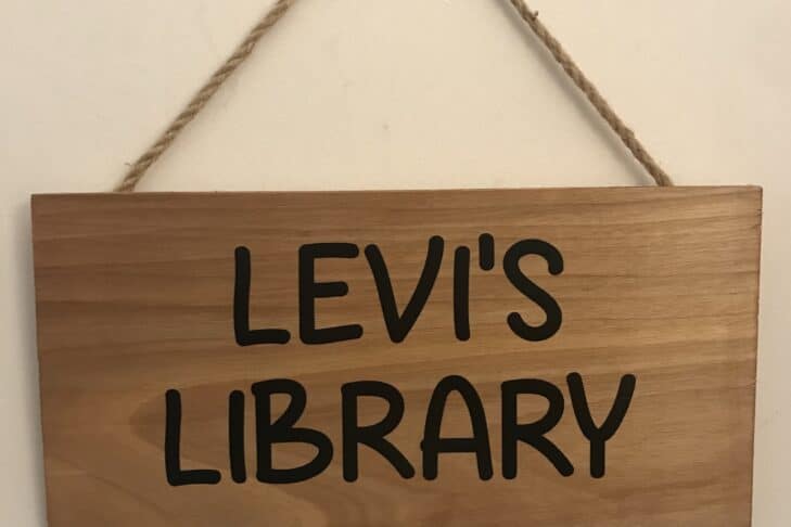 Levi Library Sign