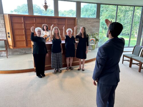 ASL Choir with Rabbi Darhby