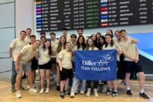 Boston Diller Teen Fellows in Israel (Courtesy photo)