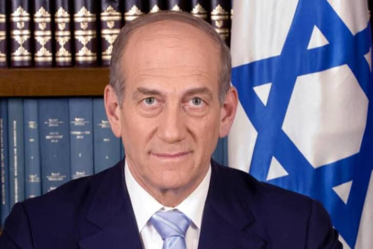 Ehud Olmert 12th prime minister of Israel from 2006 to 2009