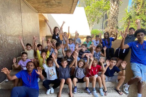 School for evacuees in Haifa