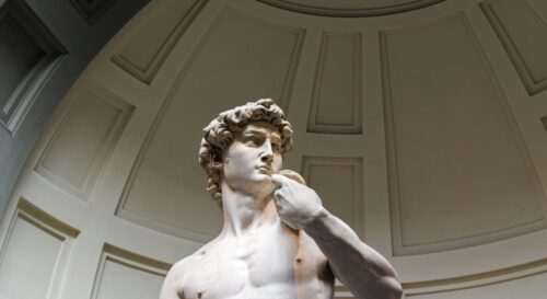 King David Statue Michelangelo Art Florence Italy
