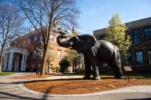 Jumbo the elephant, Tufts University's official mascot