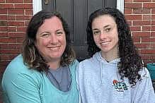 Sarah and her daughter